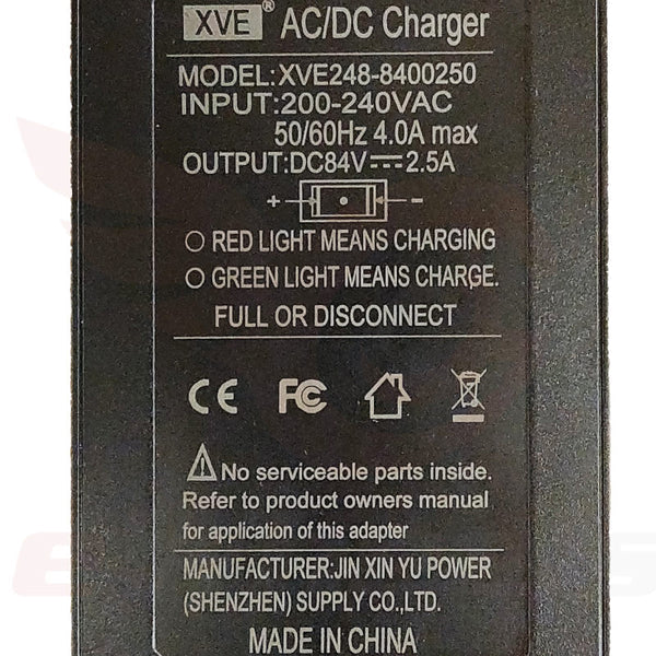 84.2V/2.5A Charger. Lenovo 18XL/16X image 1