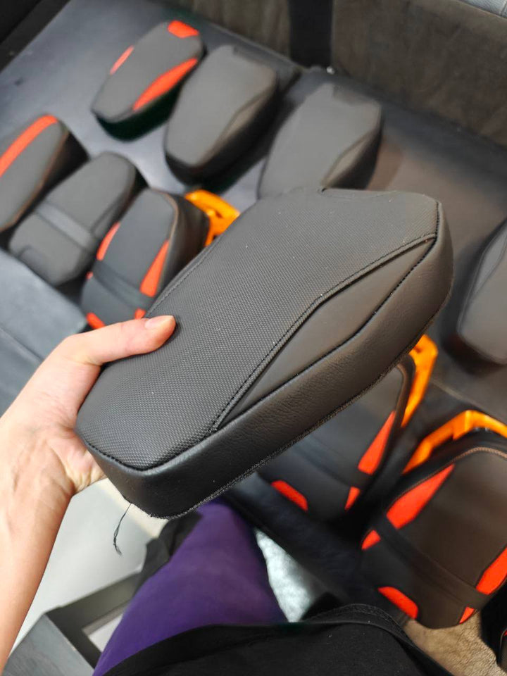 SLIM leather seat on sliders for Inmotion V14 adventure unicycle image 1