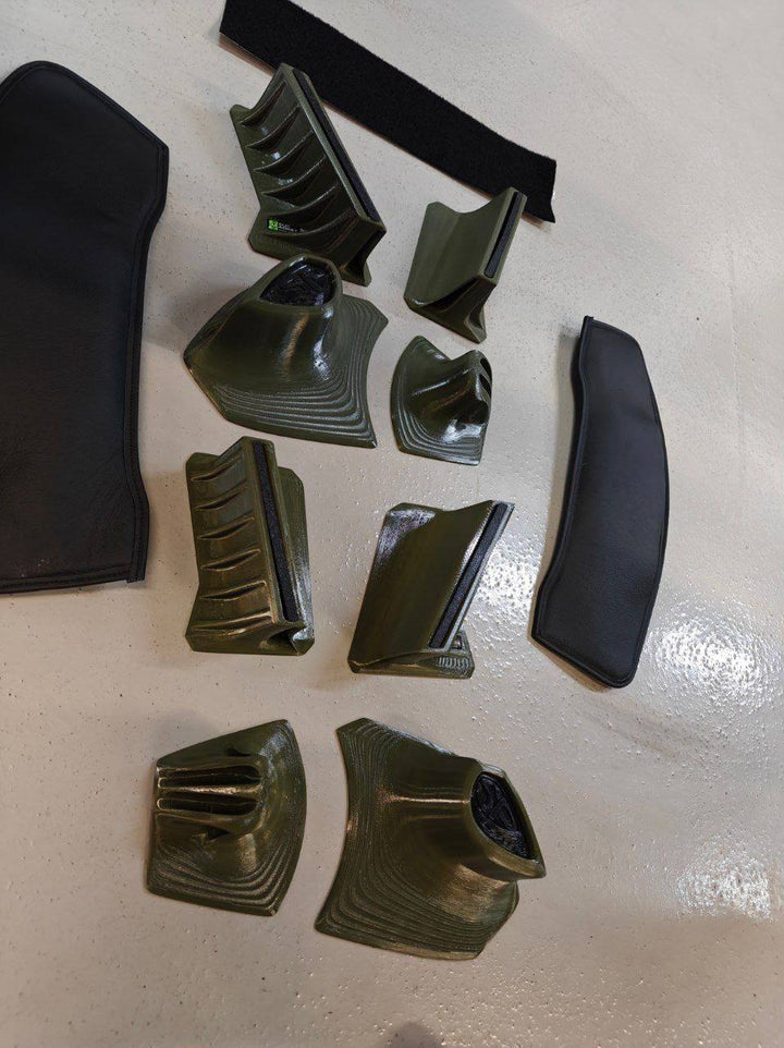 Adjustable stops with shock absorption Shark Pads AIR image 1