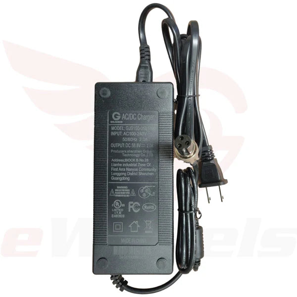 58.8V/2A Charger. GX16-3 pin image 0