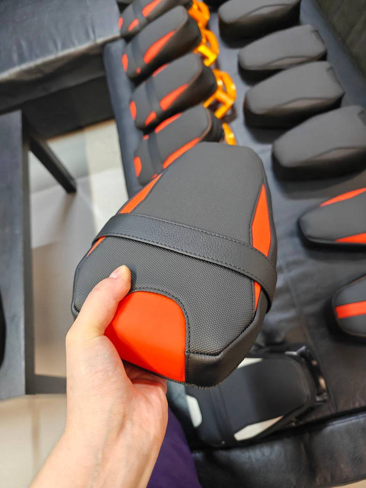 SLIM leather seat on sliders for Inmotion V14 adventure unicycle image 0